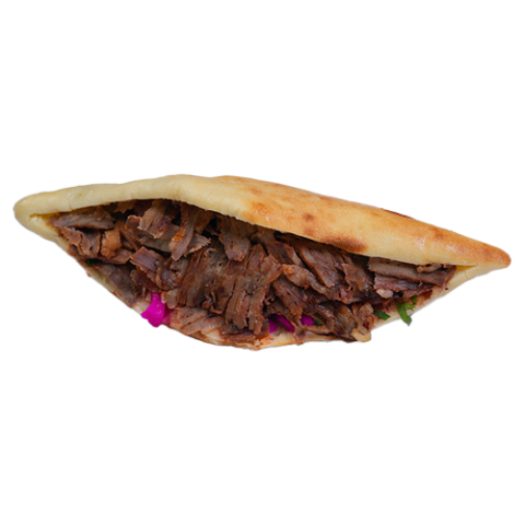 شاورما لحمة خبز عراقي	